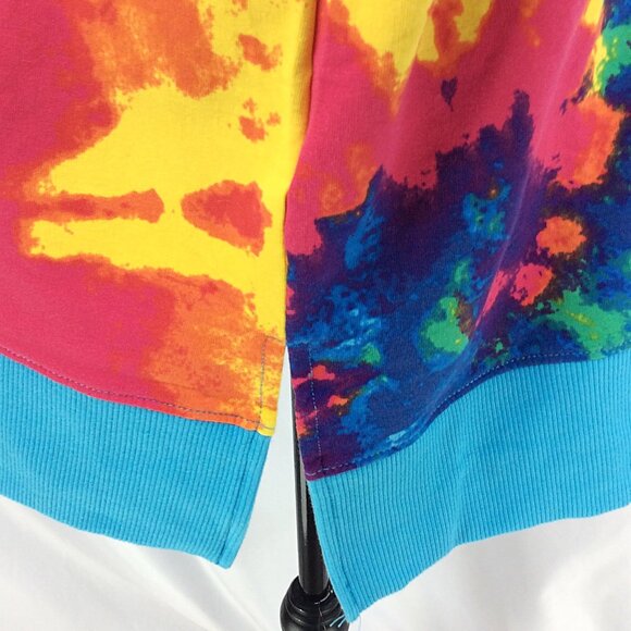 NWT LuLaRoe Hannah Crewneck Sweatshirt Womens Size Large Tie Dye Unicorn - Picture 6 of 9